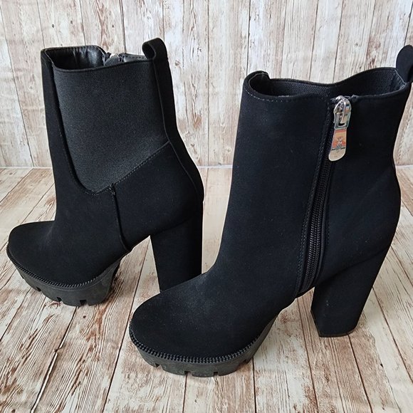 X2B Black Boots - Size 7 - Picture 4 of 6